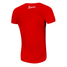 T-shirt Womans Pretorian "Run motherf*:)ker!" - Red