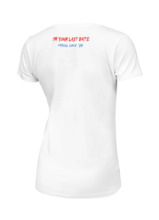 PIT BULL women&#39;s T-shirt &quot;SWEETIE-CHU&quot; - white