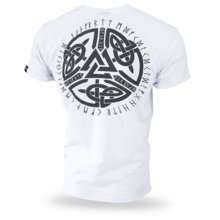 Koszulka T-shirt Dobermans Aggressive "North Valknut TS324"  - biała