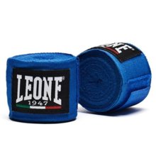 Boxing bandage wraps 4.5 m Leone - blue