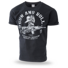 Dobermans Aggressive T-shirt &quot;GUN AND ROLL TS276&quot; - black