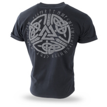 Koszulka T-shirt Dobermans Aggressive "North Valknut TS324" - czarna