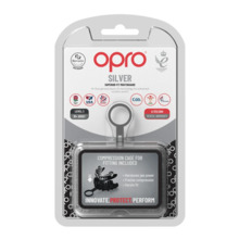 Opro Silver GEN5 Grillz mouthguard - black