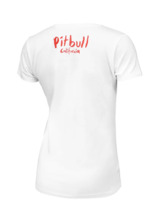 PIT BULL &quot;WATERCOLOR&quot; women&#39;s T-shirt - white