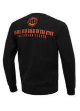 PIT BULL &quot;Orange Logo&quot; &#39;23 sweatshirt - black