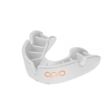 Opro Bronze Mouthguard - white