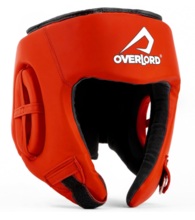 Overlord &quot;Tournament&quot; tournament head protector helmet - red