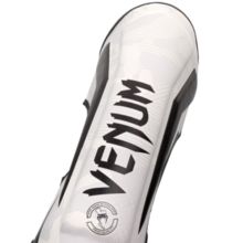 Ochraniacze na goleń i stopę Venum Elite Standup - white/camo