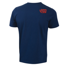 T-shirt Pretorian "Side" - navy blue