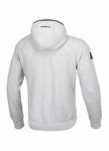 PIT BULL &quot;Beachfront&quot; zip-up sweatshirt with hood - gray