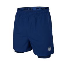 PIT BULL Performance Pro Mesh shorts - navy blue