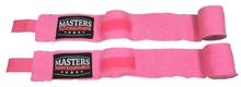 Elastic boxing bandage MASTERS - BBE-4 - pink