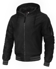 PIT BULL &quot;Overpark&quot; &#39;23 spring jacket - black
