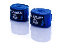 Boxing bandage 4m Bushido wrappers - blue