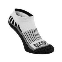 PIT BULL X-ODOR Low Ankle socks - white / black