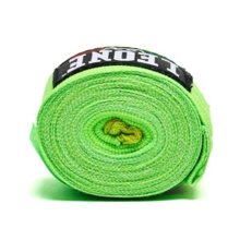 Boxing bandage wraps 3.5 m Leone - green