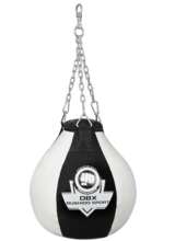 Bushido SK15 boxing pear - black / white