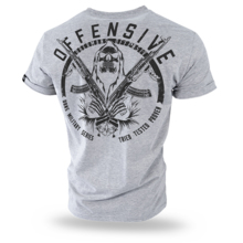 T-shirt Dobermans Aggressive &quot;Military Offensive II TS195&quot; - gray