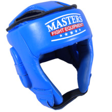 Kask bokserski ochraniacz głowy Masters MASTERS - KTOP-1 - niebieski