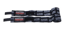 Bandaż bokserski owijki bawełniane 4m Masters BB1-4N1 - czarny