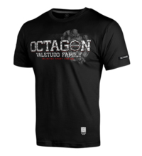 Koszulka T-shirt Octagon "Vale Tudo Family" - czarna