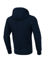 PIT BULL &quot;Pique Logo&quot; zip-up hoodie - navy blue