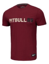 PIT BULL &quot;DOG 89&quot; T-shirt - burgundy