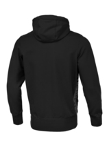 PIT BULL French Terry &quot;Reno&quot; &#39;22 zipped hooded sweatshirt - black