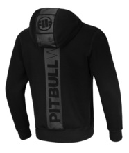PIT BULL &quot;Hilltop&quot; &#39;22 zipped hooded sweatshirt - black