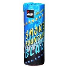 SMOKE FOUNTAIN smoke candle - blue