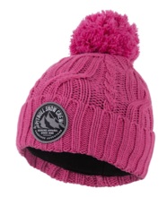 Women&#39;s winter hat PIT BULL &quot;Snow Crew &#39;20&quot; - pink