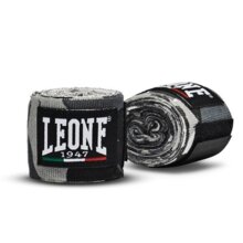 Boxing bandage wraps 3.5 m Leone - gray camo