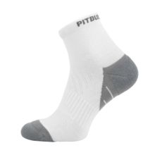 PIT BULL &quot;Quarter&quot; socks, 2 pack - white / gray