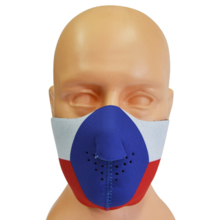Extreme Adrenaline neoprene mask &quot;Blue / White / Red&quot; - Short
