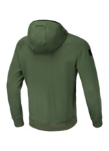 PIT BULL &quot;Beachfront&quot; zip-up sweatshirt with hood - olive