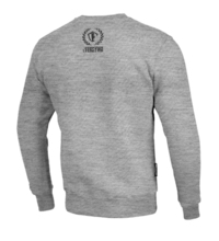 Offensive sweatshirt &quot;Strength and Honor&quot; - gray
